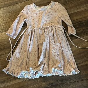 SweetHoney Blush Floral Kids Dress